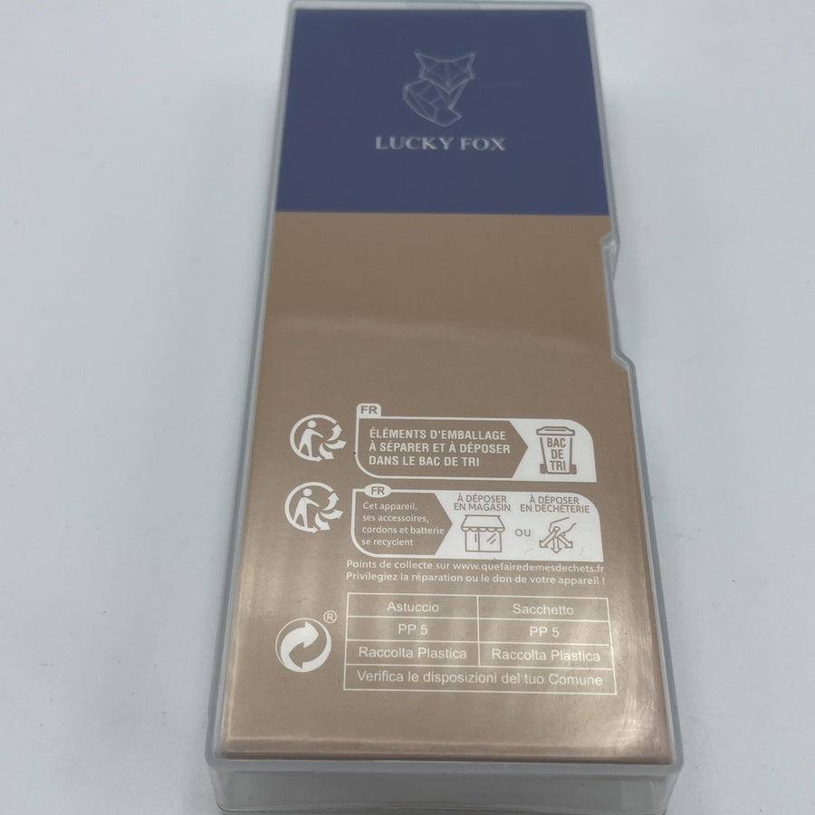 'نسائية' Lucky Fox Blanc Rond + توصيل مجاني🚚