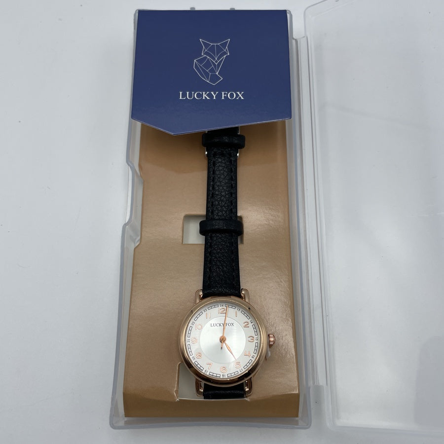 'نسائية' Lucky Fox Noire Rond + توصيل مجاني🚚