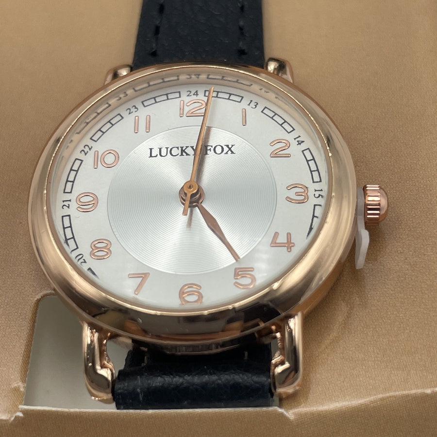 'نسائية' Lucky Fox Noire Rond + توصيل مجاني🚚