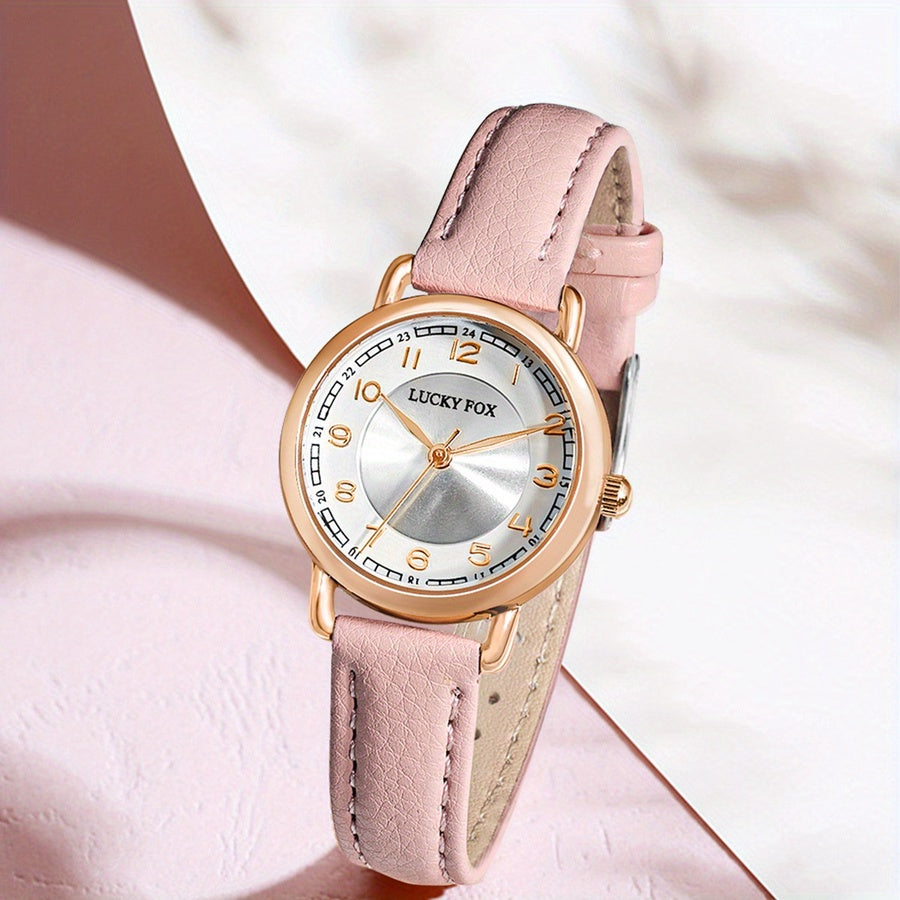 'نسائية' Lucky Fox Rose Rond + توصيل مجاني🚚