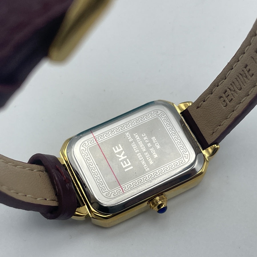 'نسائية' IEKE 'ORIGINAL' Care chiffres Romains N798 ساعات ( + توصيل مجاني🚚 + العلبة وكيس IEKE