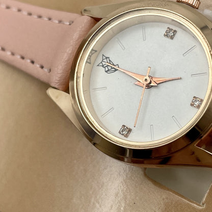 'نسائية' Lucky Fox Rose Simple Rond + توصيل مجاني🚚