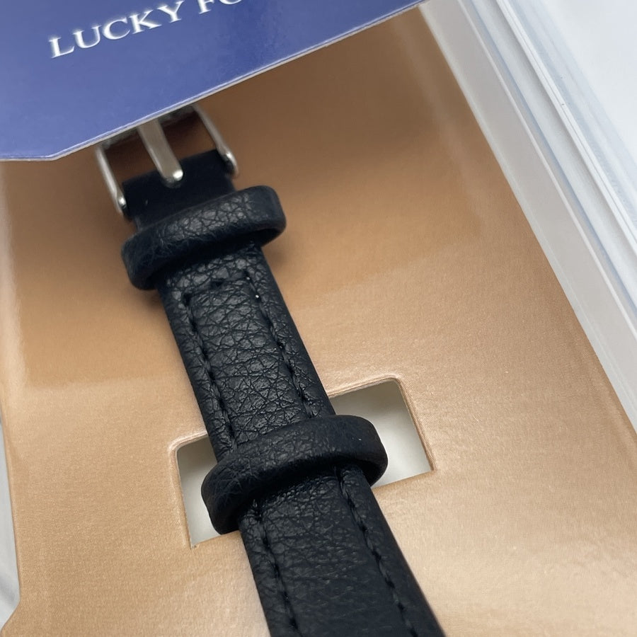 'نسائية' Lucky Fox Rond Simple Noire + توصيل مجاني🚚